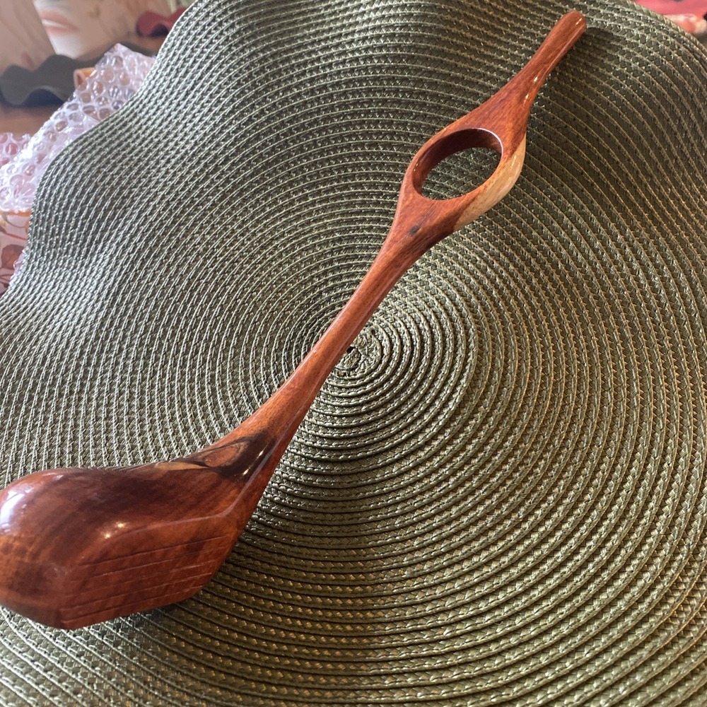 Golf Club Wine Bottle Holder Solid Wood Unique Decor